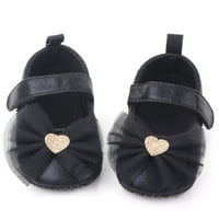 YingOur Girl Baby Cipele Walkers Ugodni modni prve cipele Kid Butterfly-čvor za bebe cipele crna 13