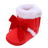 SHPWFBE Cipele Girls Boys Topli plišani snežni čizme Mekani udoban zagrijavanje mališana i modni pokloni