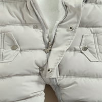 Lisenrain Baby Winter Snawsov kaput za romper tople odjeće s kapuljačom nadupčenim jaknama