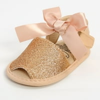 Loopsun bebe prve šetače dečje cipele za bebe djevojke slatke modne pamučne šljokice luk neklizajući