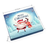 CGLFD Clearsance Božićni ukrasi dani Božićni privjesni kalendar Božićno odbrojavanje kalendar božićno
