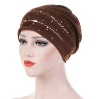 yotyukeb šešir za žene Beanies šešir žene mrežaste turske turbanske kapice muslimanske indijske omotave