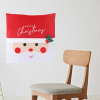 KISKICK LED rasvjeta Božićna stolica Santa stolica - Božićna ukras za ukrašavanje predsjedavajućeg za