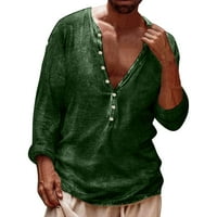 Muška ljetna modna casual pričvršćen 3D digitalni ispis majica dugih rukava Top plus veličina T Muška