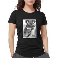 Cafepress - Koala Ženska Deluxe majica - Ženska TRI-Blend majica