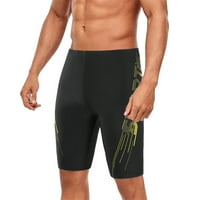 Advoicd Crna koža kratke hlače Muška vitka-fit 11 Flat-prednja udobnost Stretch Chino kratkih stakleničkih