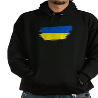 Cafepress - podrška Ukrajinci zastava Vintage Ukraine Duks - pulover Hoodie, klasična, udobna dukserica