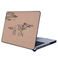 Kompatibilan sa MacBook zrakom Telefon telefon, linijski-umjetnička silikonska zaštita za TEEN Girl