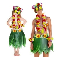 Party Decorations, Havajski Leis vijenac i sunčane naočale od ananasa, cvjetne ogrlice za glavu i narukvice,