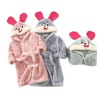Rabbit Baby Robe crtani duksevi zec ogrtač Djevojka za spavanje ručnici za kupelj Panda flanel pidžama