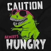 Oprez Cool Dinosaur uvijek gladan muške grafičke majice Tees Brisco Brends S