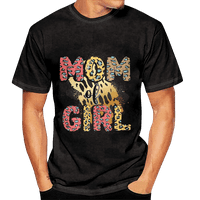 Mama slova tiskane majice za žene grafičke majice srca kratkih rukava mama mama majica majica casual
