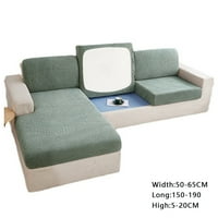 Stretch kauč sjedala pokrivač protiv klizanja pokrivač za pranje za pregradnike ili krilne stolice tamno