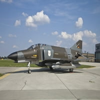 Njemačke zračne snage F-4F Phantom II u normi retro kamuflažu nakon posljednjeg leta u julu 2013., Neuburg,