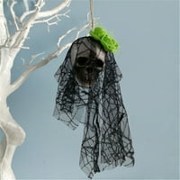 Halloween lobanja viseći ukras duhova kuća za kuću kućni vrtni dekor
