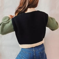 Ženske pad džempera za žene vruće prodaje odobrenje modne žene casual v-izrez dugih rukava jesenski