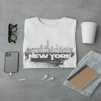 Skica Crna Bijela The York City Majica - Mumbe-maimage by Shutterstock, Muškarci XX-Large