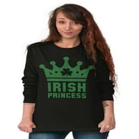 Predivna irska princeza Slatka St Patty Ženska majica s dugim rukavima Brisco Brends