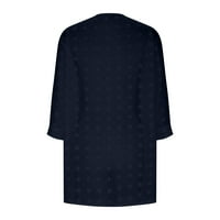 Patlollav Pntutb Womens Cardigan Cleance, dame Solid casual vrhovi bluza