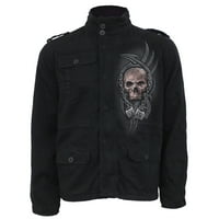Spiral - šef žetelica - vojni obložen jakna sa skrivenom kapuljačom - XL