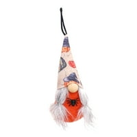 Halloween Gnome privjesak za lutke bezlični patuljak ukras ukrasi zec plišani lutka