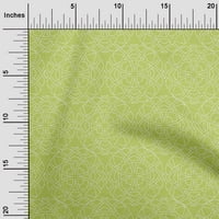 Onuone Georgette viskozne tkanine Oblici Geometrijski sašiko Dekor od tiskanog od ispisanim BTY Wide-om