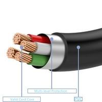 -Mains 5ft ul popisao je zamena utikača kabela za napajanje za kokice c- c-digitalni medijski streamer