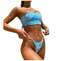 FVWitlyh bikini setovi za žene kupaći kostimi Žene Veličina Mala postavljena Visoki kontrast Gradient