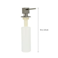 Dekorativna plastika visoka boca sa pumpom sa pumpom sa pumpom od nehrđajućeg čelika za kupaonicu Vanity