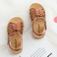 Koža prekrižena plaža Dječja kaiševa Cipele za djevojke Sandale Baby Toddler Boys Djevojke cipele Ljetne