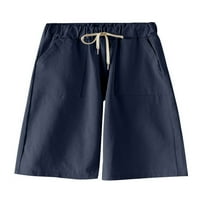 Avamo dame dno Bermuda Mini pantni nacrtač elastične struke kratke hlače Žene labave ljetne kratke hlače