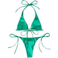 Žene dvodijelni bikini set za žene zavoja za zavoj bikini set push up brazilski kupaći kostimi za kupaći