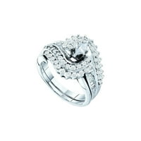 14kt bijeli zlatni ženski Marquise Diamond Bridal Wedding Angažman prsten za prsten 1. CTTW 52349