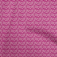 Onuone pamuk poplin twill Fuschia ružičasta tkanina cvjetna opterećenja priključaka ispisuju šivanje