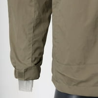 Muške jakne Solid Boja na otvorenom rever Multi džep jakna za kaput