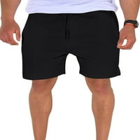 Luxplum muške kratke hlače na plaži u boji, ljetne hlače od elastičnih struka Drće casual mini pantalone