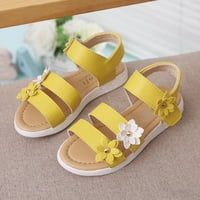 Relanfenk Baby Cipele Toddler Kids Girls Cvjetne gumene sandale Neklizajuće Cross Sandales Cipele