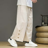 Kneelentne radne pantalone za muškarce Ljeto Muške osnovne ležerne tanke FIT Stretch Chino Hlače