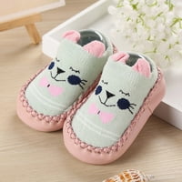 CAICJ TODDLER cipele za bebe dječake Djevojke crtane uši podne čarape non kliznute za bebe cipele čarape