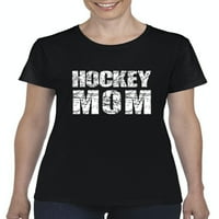 - Ženska majica kratki rukav - hokej mama
