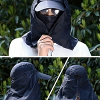 Lemetow Ribolovni poklopci Muškarci Žene Brzo suho suncobran UV zaštita Odvojivi poklopac vrata za uši