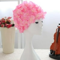 Vintage 3D latice Plivene kapice plivaju Cvjetni petal Moderan špalni šešir za kupanje za žene
