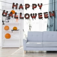 Rnemite-Amo Noć vještica! Halloween Papir Baneri Krvavi odsječeni nogama ručne noge Viseće Halloween
