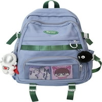 Kokopeuntan slatki kawaii ruksak za školski ruksak Kawaii sa kawaii PIN-om i priključnicama ruksak slatka