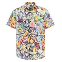 B91xz muška košulja za muškarce Moda proljeće ljeto casual kratkih rukava od ispisanih majica TOP bluza