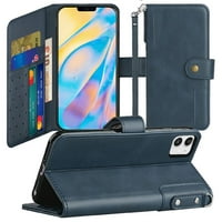 Za Apple iPhone Pro MA novčanik s držačem kreditne kartice, PU kožnom flip torbicom Kickstand & Strap