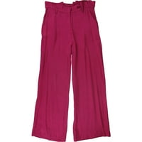 Lucy Paris Womens Grace Papirbag casual pantalone hlače, ružičaste, x-male