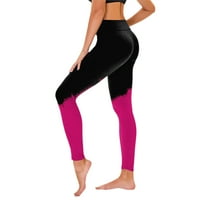 Puawkoer ženske ležerne tiskane gamaše podižuće fitness sportske gamaše 6xl žene plus veličine vrhova