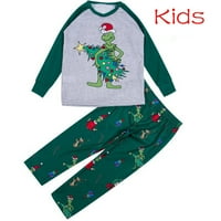 Grinzi božićne pidžame roditelj-dijete, Grinzi majice za odrasla djeca