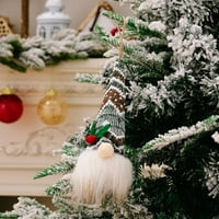 DaioSportSwear visi gnome božićne ukrase sa LED svjetlom, lijepim likovnim lutkim plišanim gnomima santa
